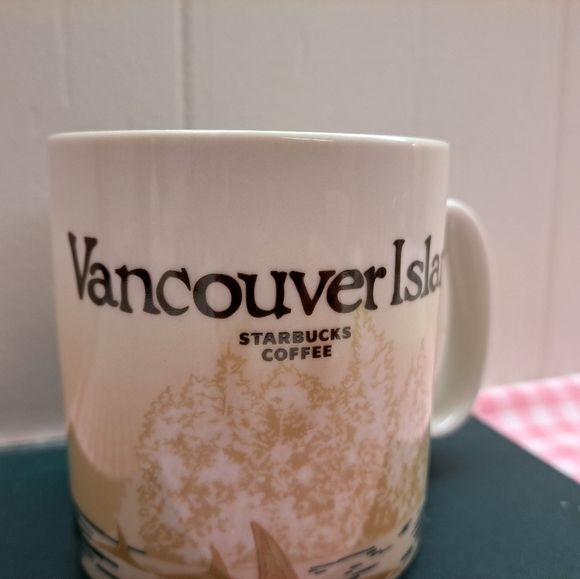 Starbucks Vancouver Island Mug - Cream and Green - Picture 2 of 7